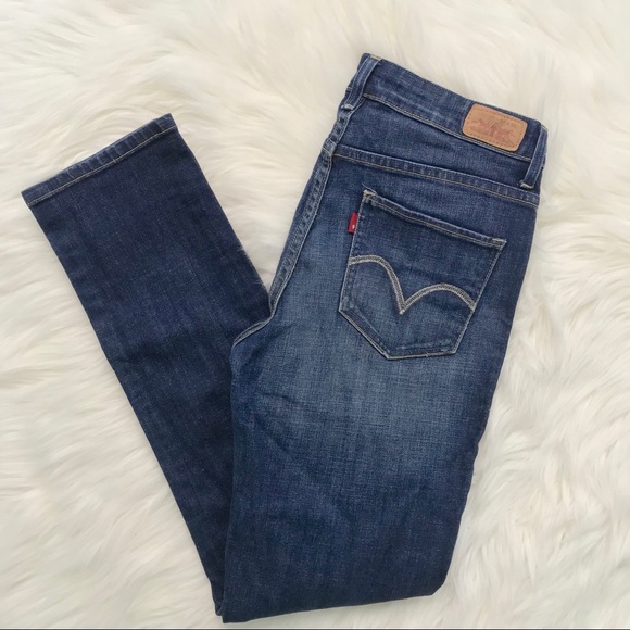 Levi’s Womens Mid Rise Skinny Jeans - Picture 3 of 7